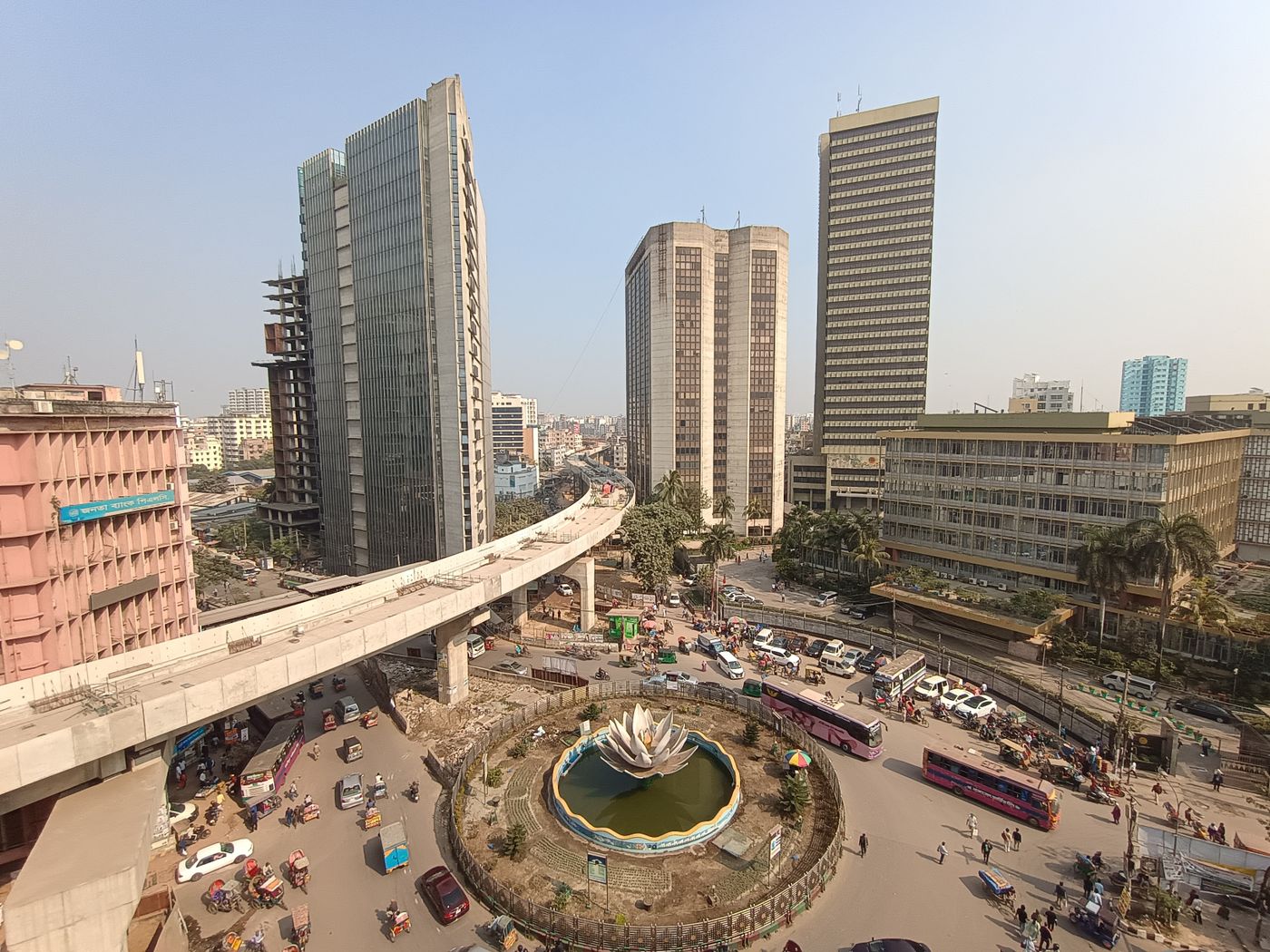 Dhaka city view