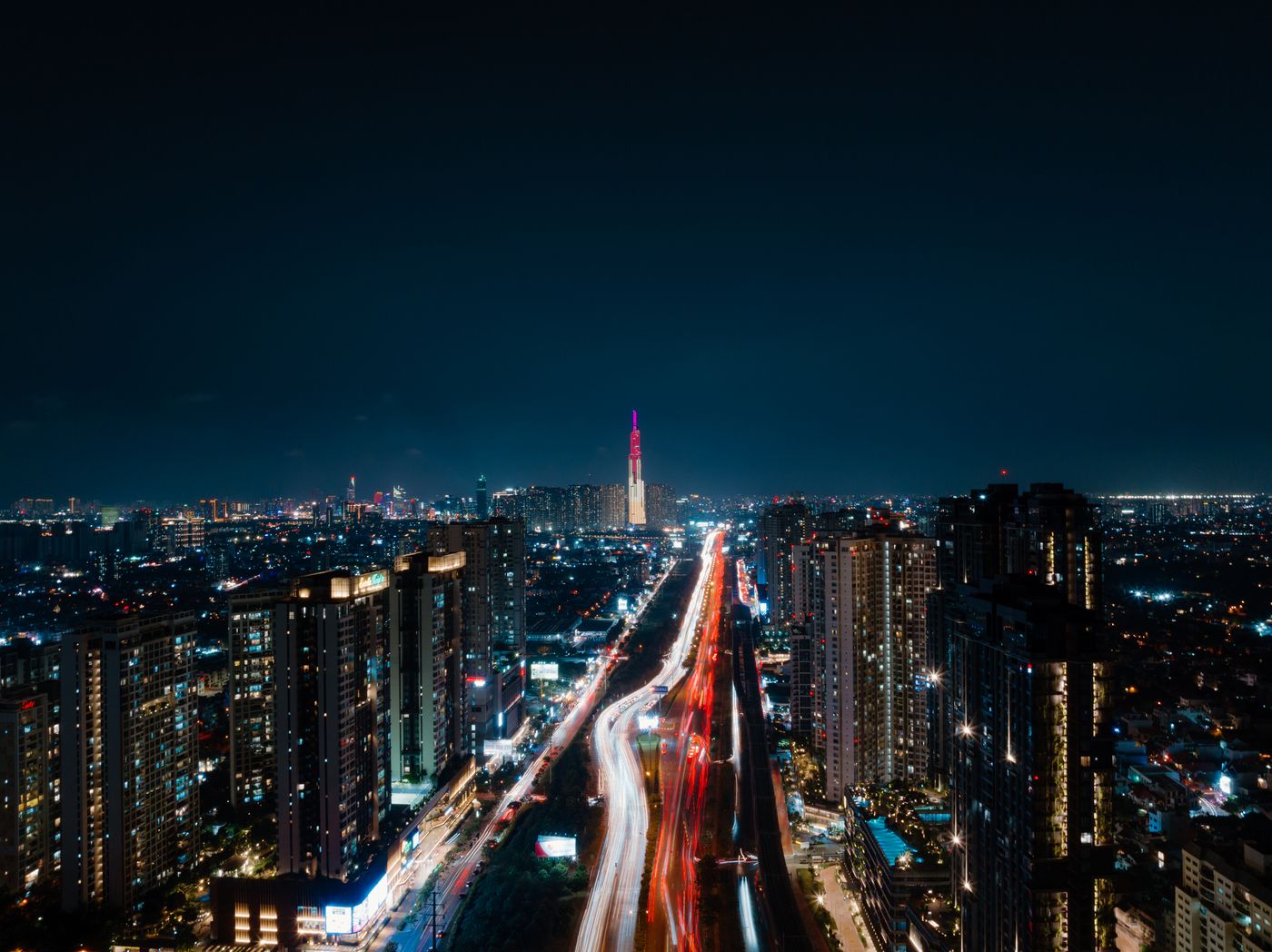 Ho Chi Minh City city view